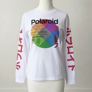 NWOT Polaroid long sleeve graphic tee
